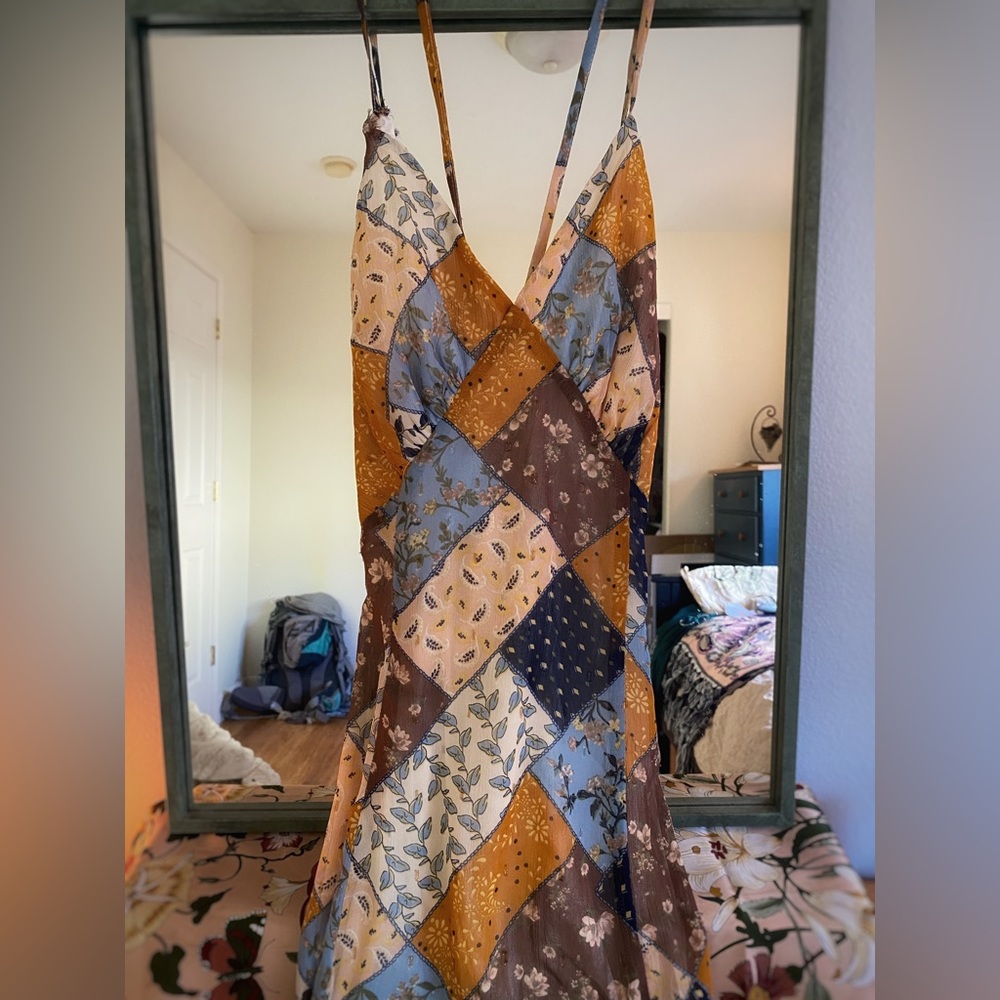 Patterned maxi dress - Picture 2 of 4